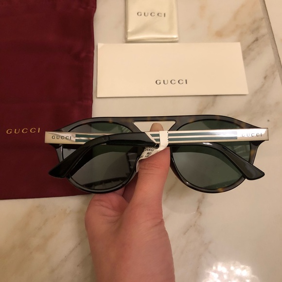 NEW GUCCI AVIATOR SUNGLASSES - Picture 4 of 12